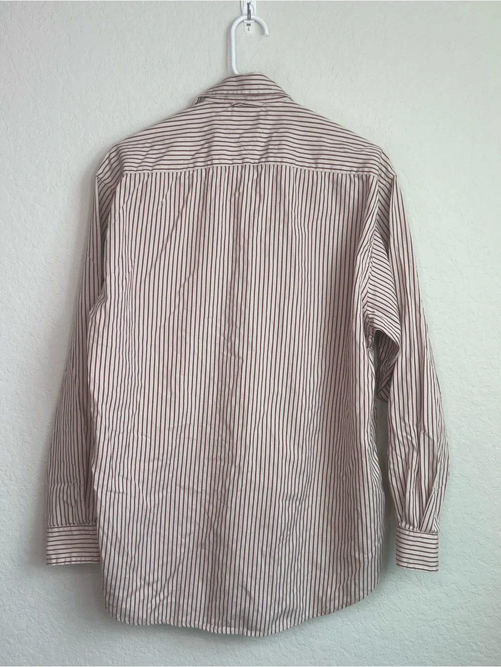 Dark Academia Vintage Striped Utility Button Up Shirt Preppy Academia